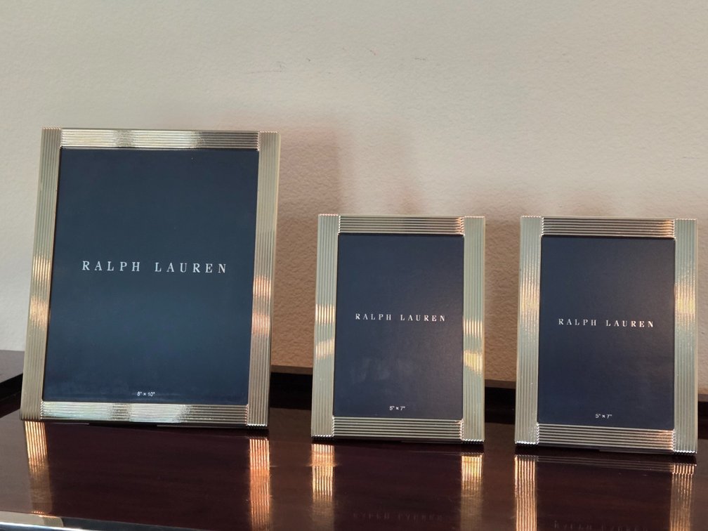 3 Ralph Lauren Home Luke Picture Frames