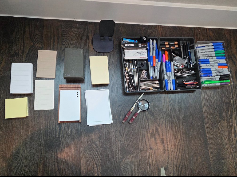 Office supplies overall 11” x 13” x 11”