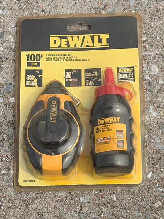 DeWalt chaulk box kit
