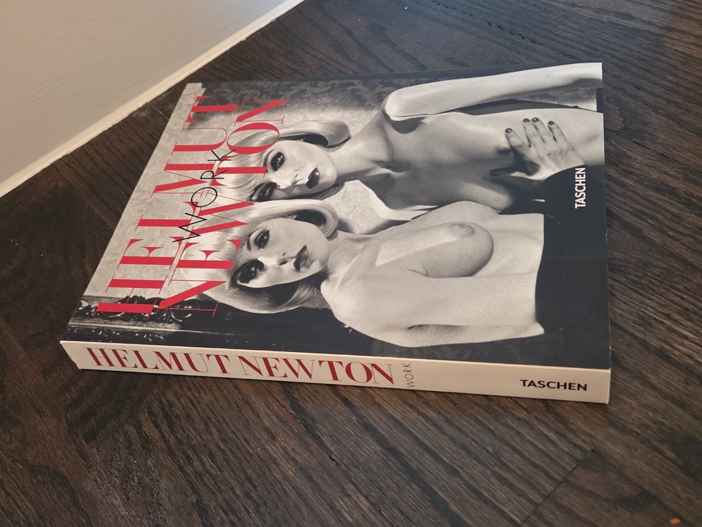 Helmut Newton. Work. 8 1/2” x 11” x 2”