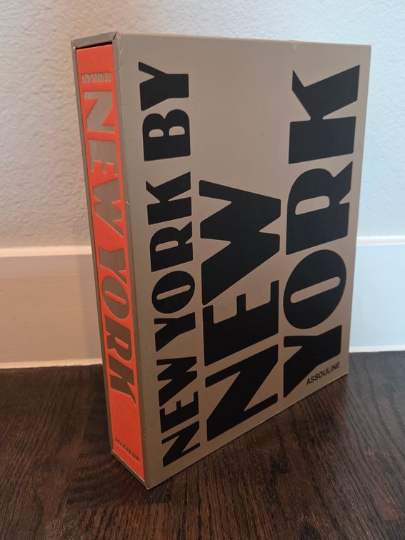 New York by New York coffee table book by Assouline