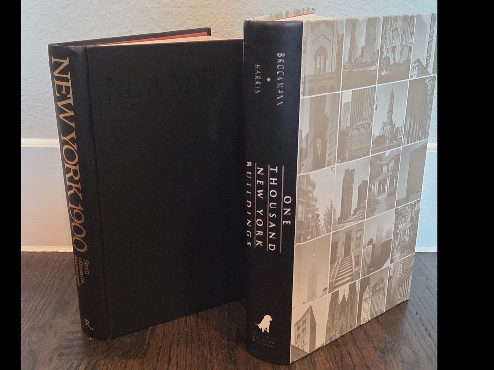 2 books about New York History and Architecture