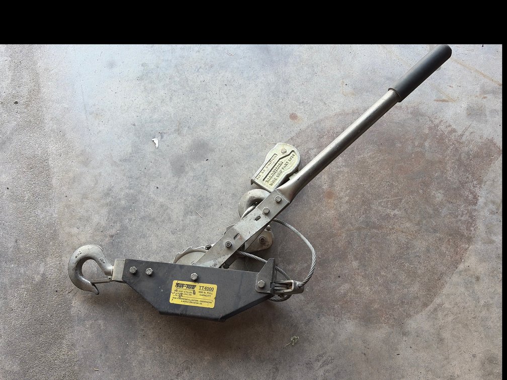 Tuf Tug model TT 4000 heavy duty come along