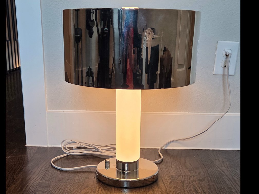Ralph Lauren Home Polished Nickel Barton Desk Lamp