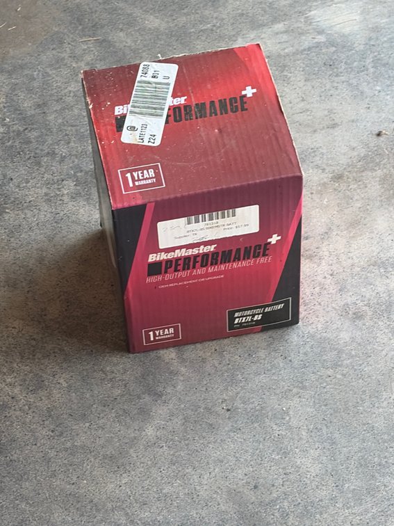 Motorcycle battery