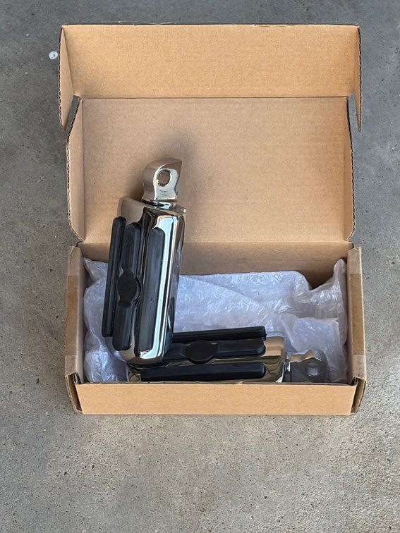 Motorcycle pegs