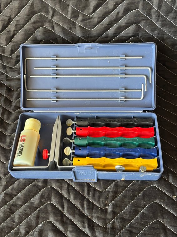 Lansky knife sharpeners kit