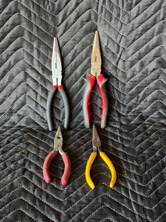 Needle nose, pliers