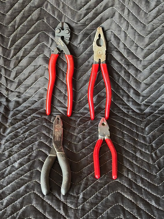 Crescent and Johnson, pliers and cutters