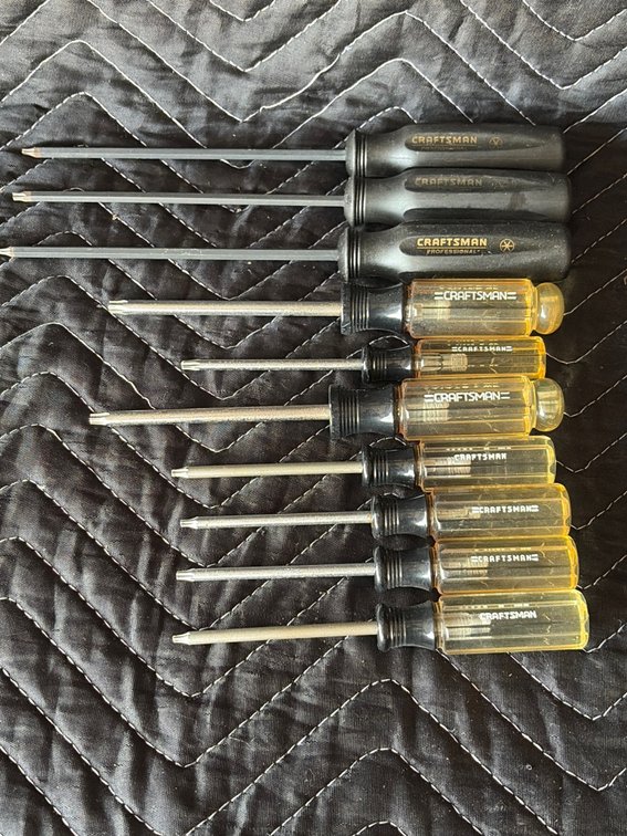 Craftsman TORX drivers