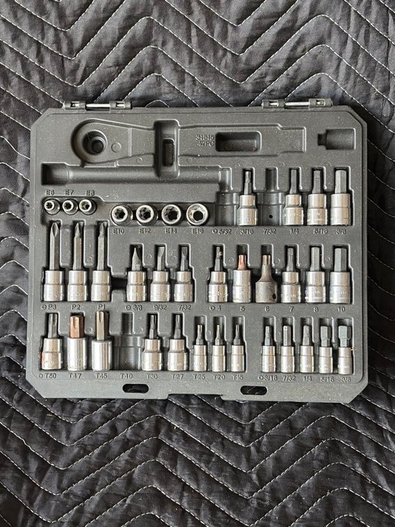 Craftsman hex, torx sockets
