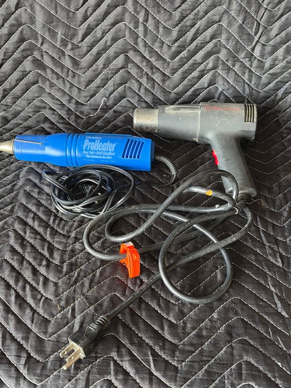 Milwaukee and pro heater heat guns