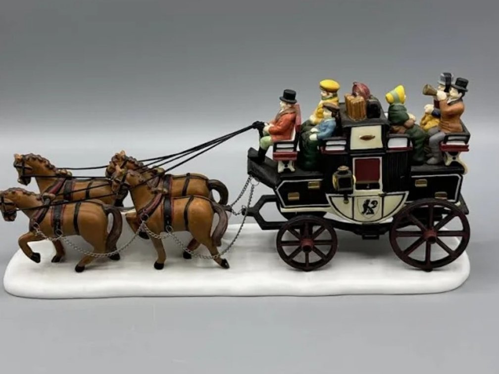 1991 Holiday Coach Heritage Village Collection Item #5561-1 / #55611
