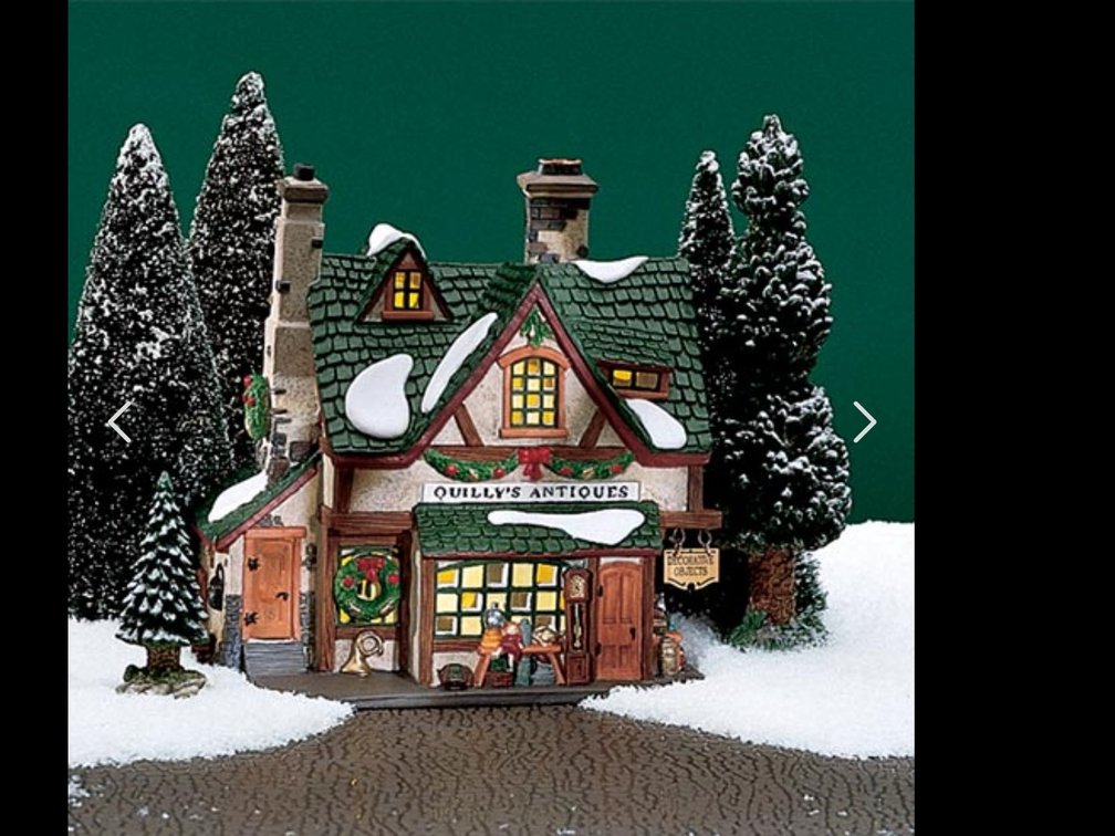 1996 Quilly's Antiques Dickens Village Dept 56