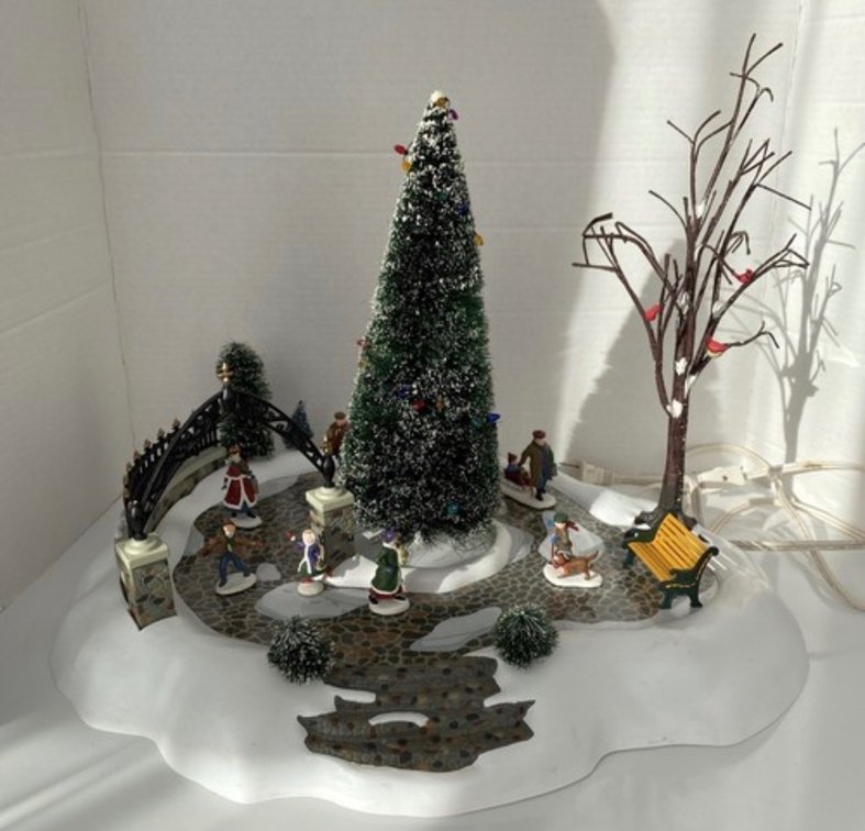 Department 56 all around the Park village animated accessory