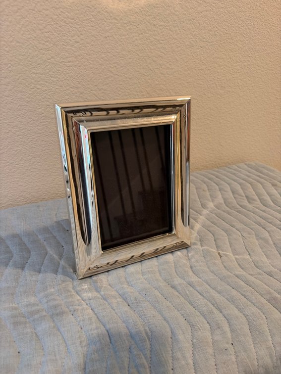 Ralph Lauren Home Oliver 5 x 7 silver plated over