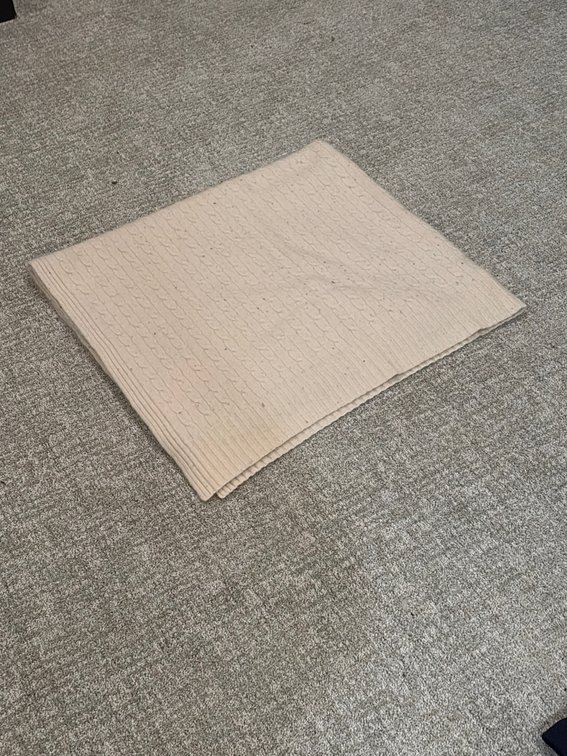 Ralph Lauren cashmere lap blanket