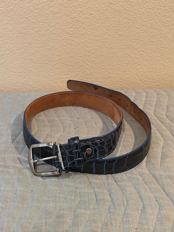 LEN genuine Nile crocodile 34 belt