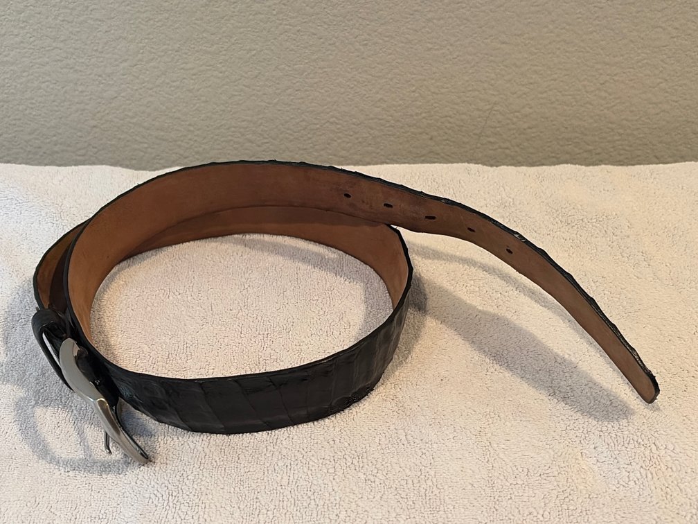 LEN genuine Cayman size 32 belt