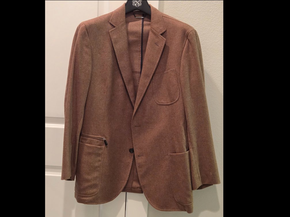 Ermenegildo Zegna 46R Wool Blazer