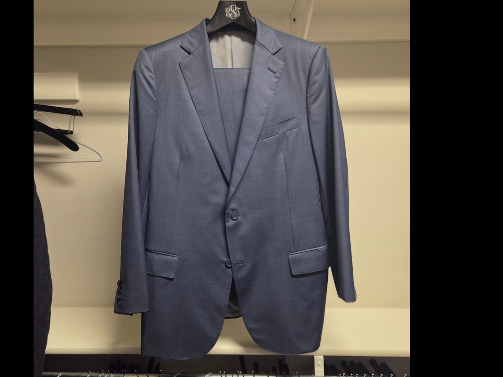Ermenegildo Zegna Italian Suit 46R