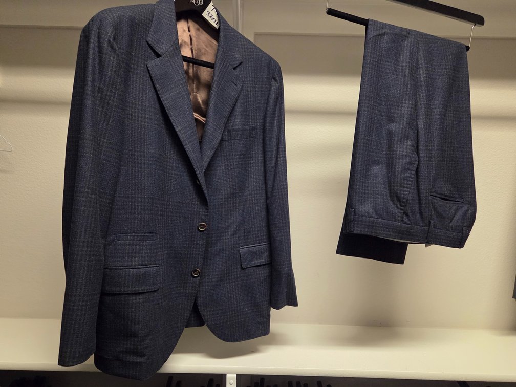 Brunello Cucinelli Wool Winter Suit 44R