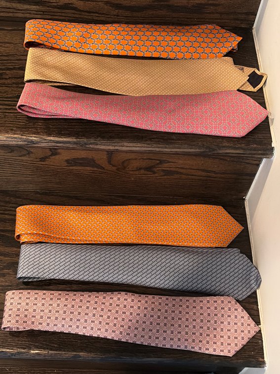 6-Hermes ties