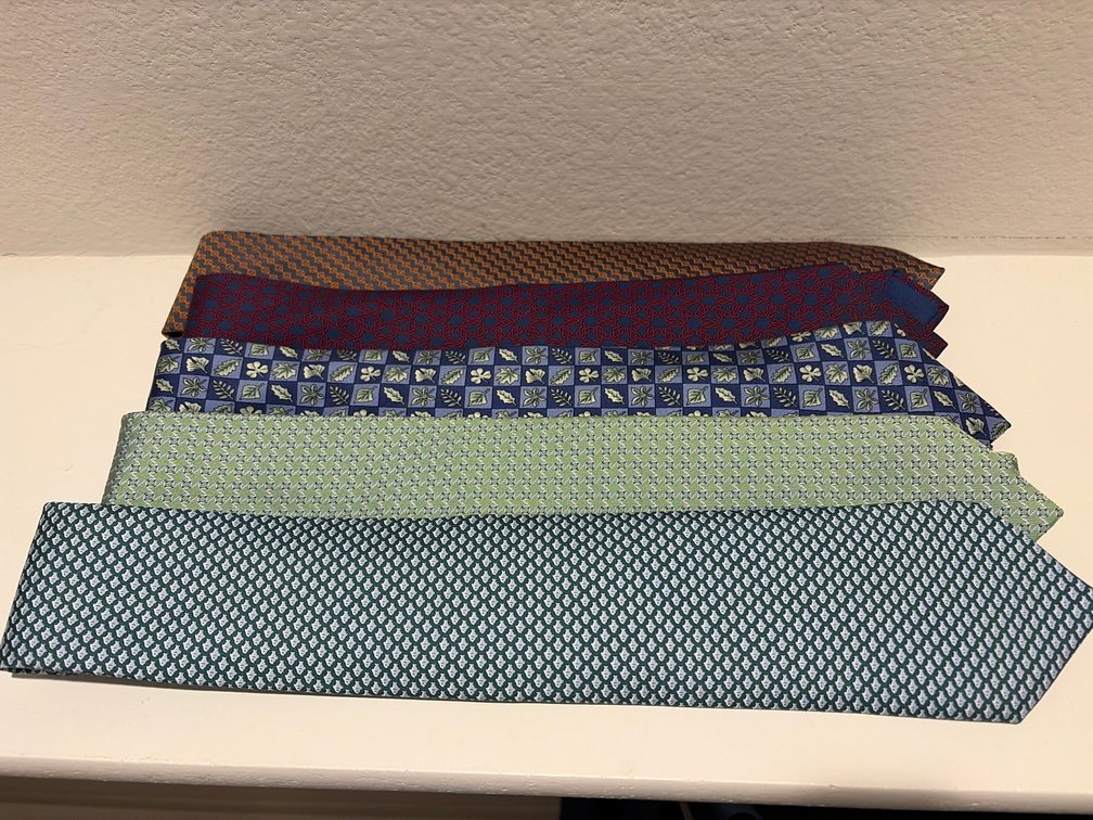 5 Hermes ties