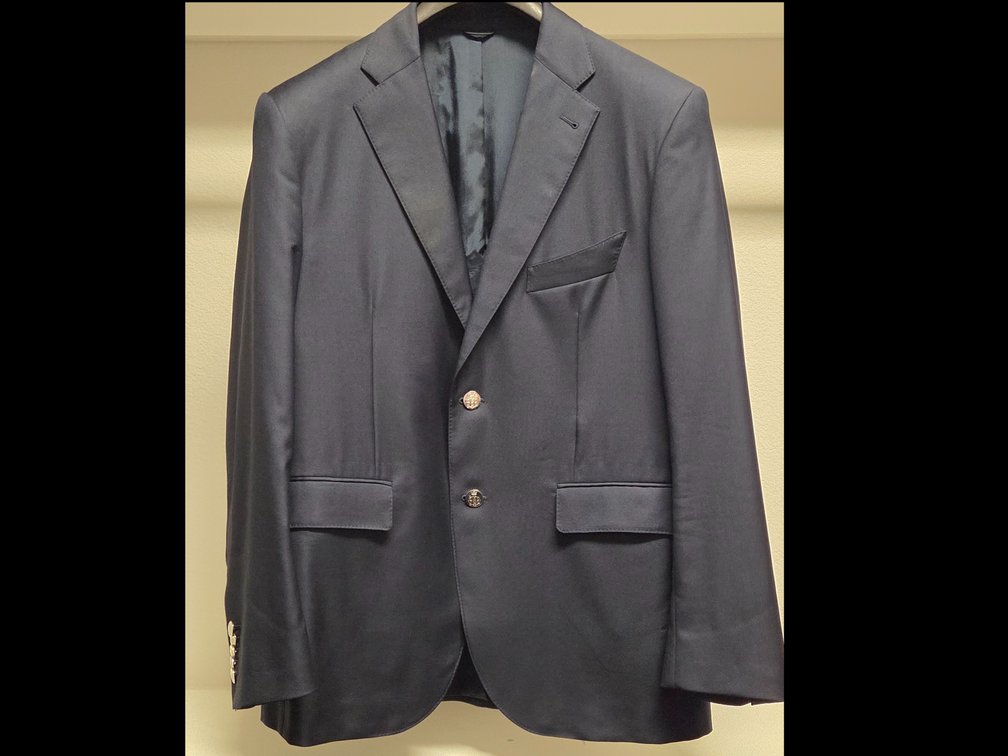 Michel's Bespoke Navy Blazer 44R
