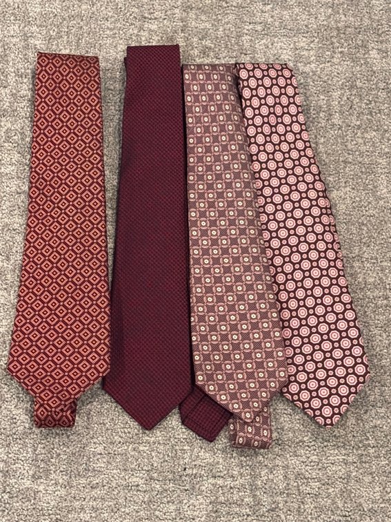 4 Kiton ties Napoli