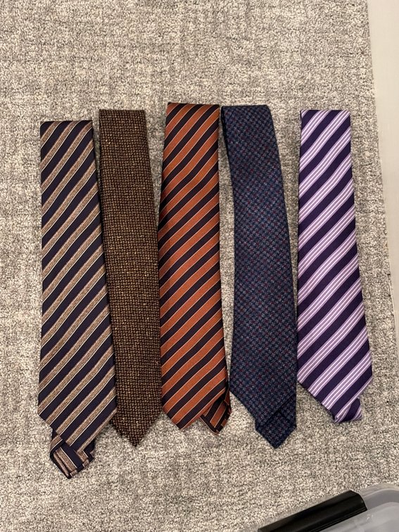 5 luxury kiton neck ties