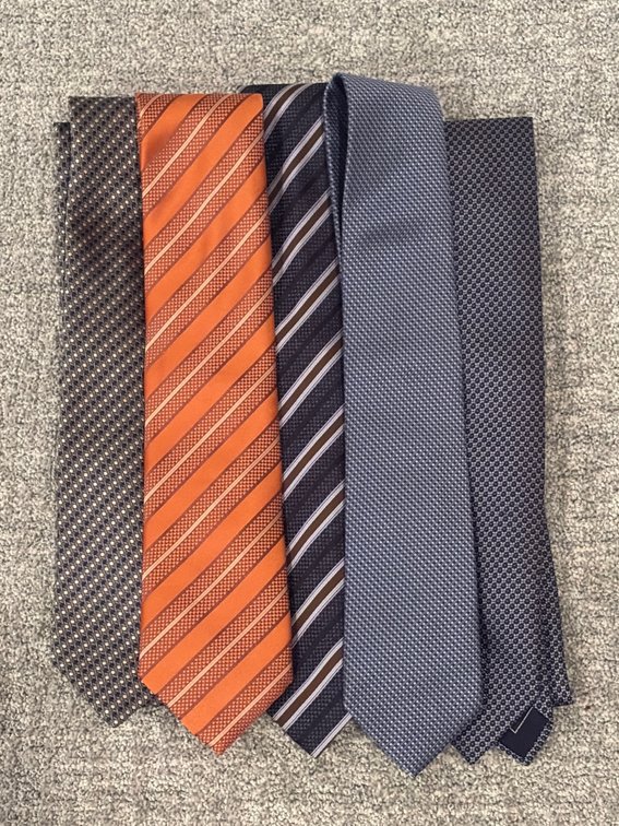 5 Brioni ties