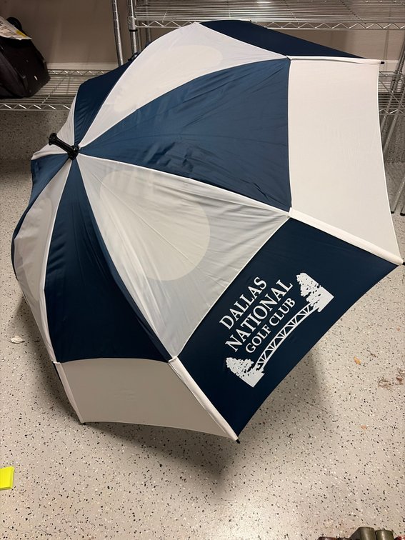 Dallas national golf club logo golf umbrella