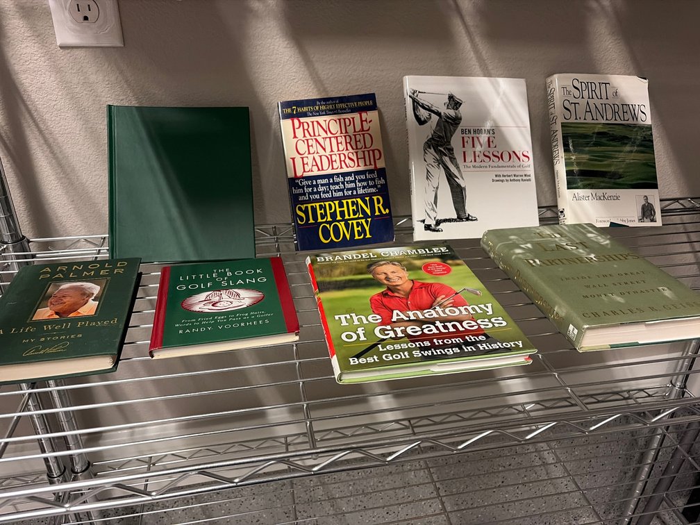 Golf books