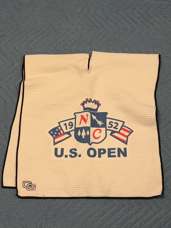 U.S. Open golf towel