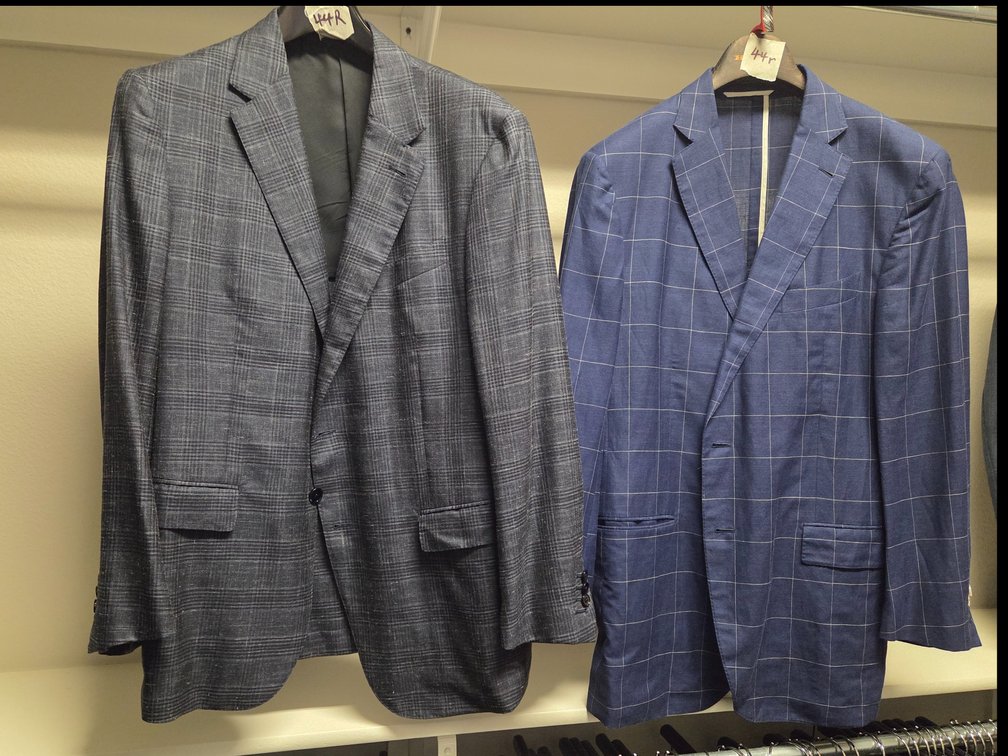 2 44R Ermenegildo Zegna blazers