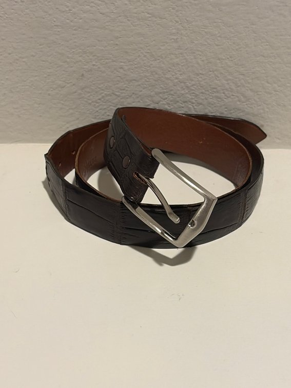Peter Hoffman Design crocodile 32 belt