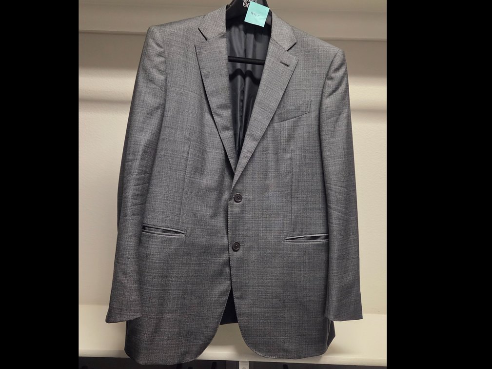 Grey 44R Ermenegildo Zegna blazer