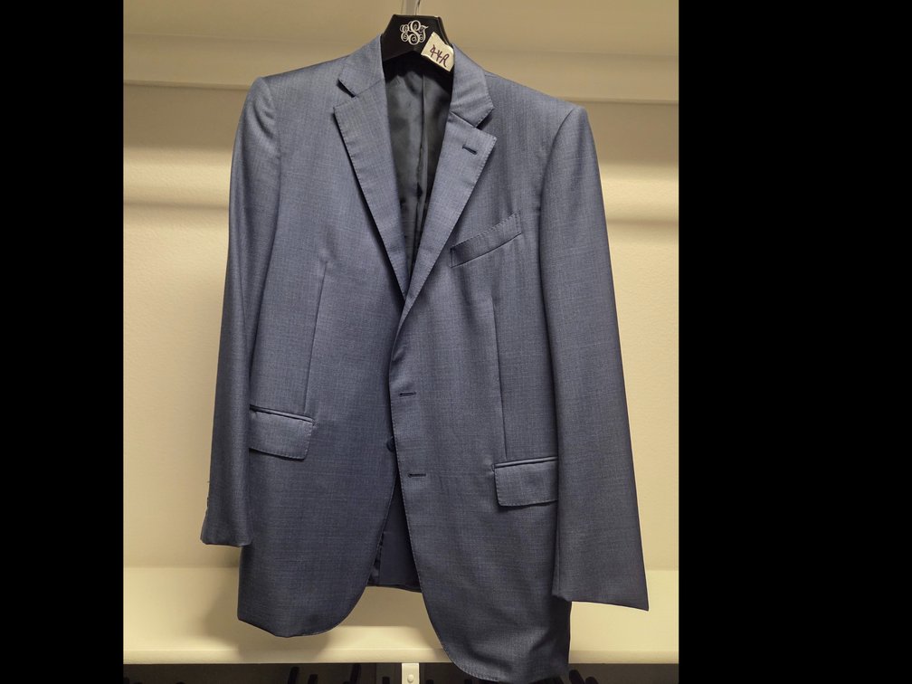Blue Ermenegildo Zegna 44R Blazer