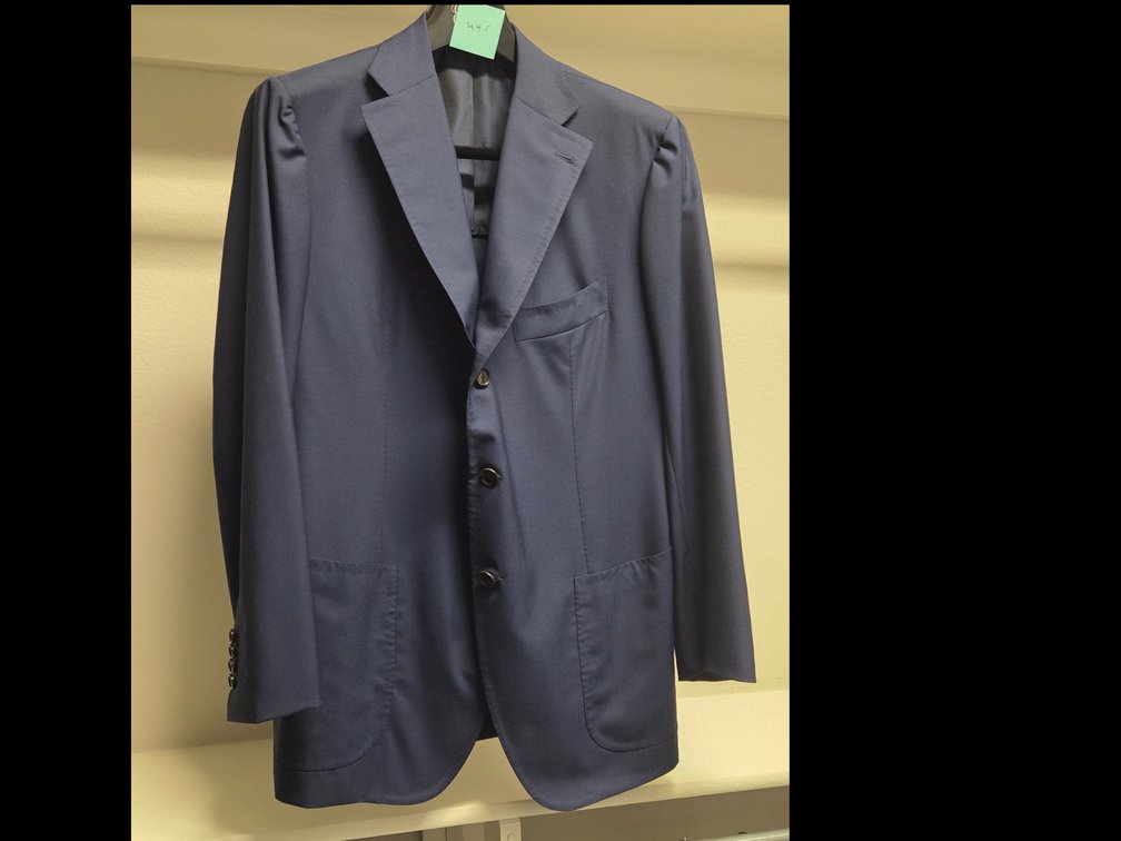Cesare Attolini Navy Blazer 44R