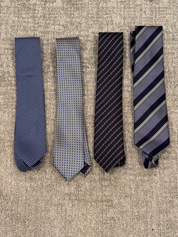 4 Zegna Italy ties