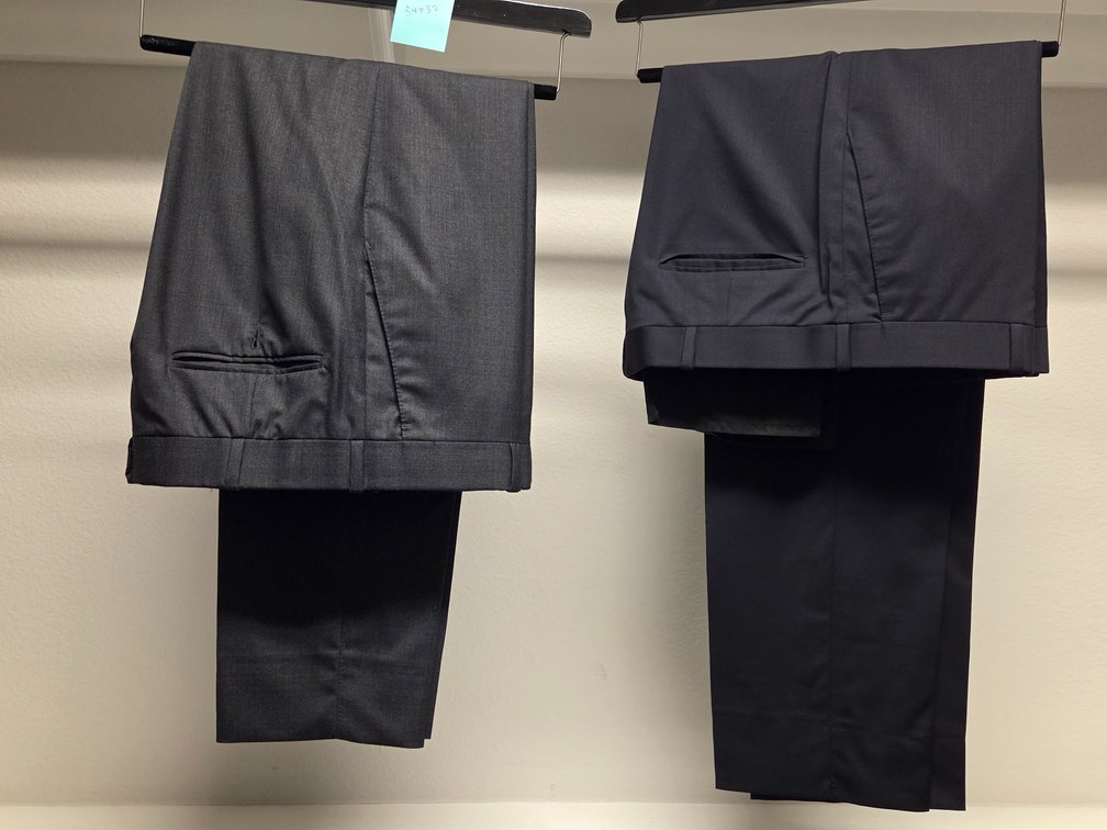 2 pairs custom trousers 34x32