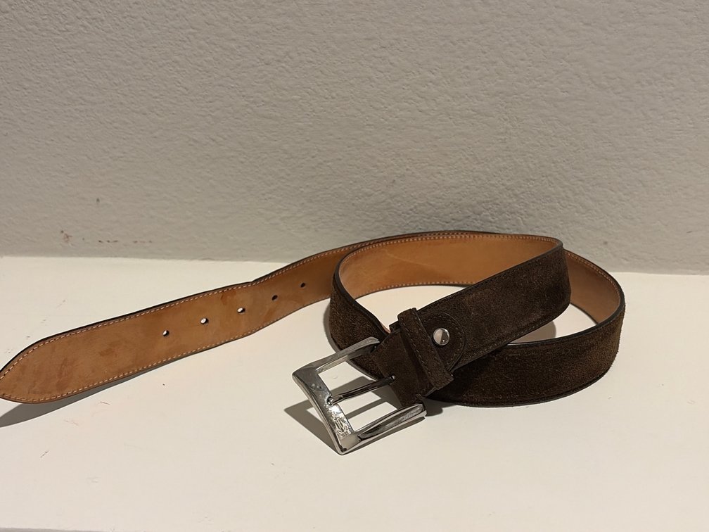 Di Bianco chocolate 34 belt