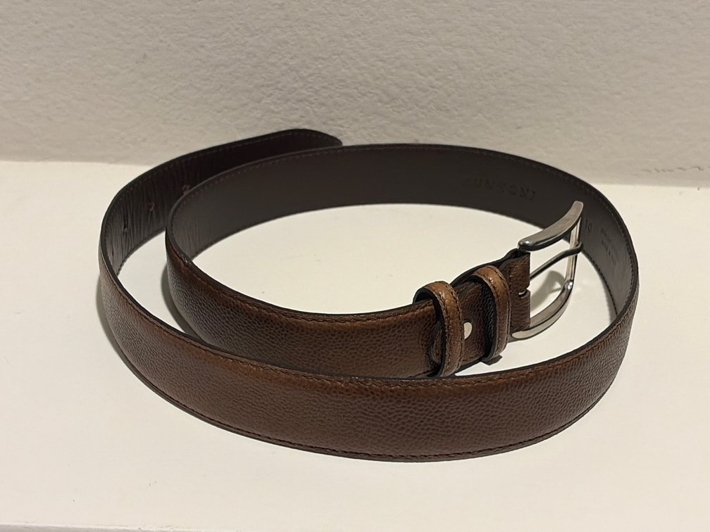 Bontoni 34 Brown made in Italy belt