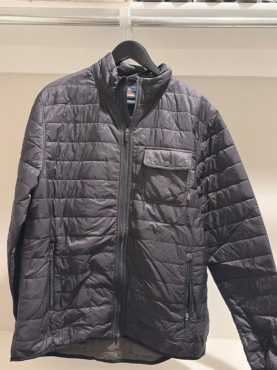 Faherty large quilted jacket
