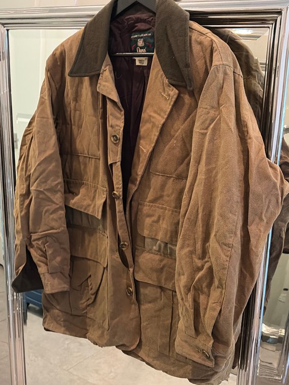 Orvis large hunting coat