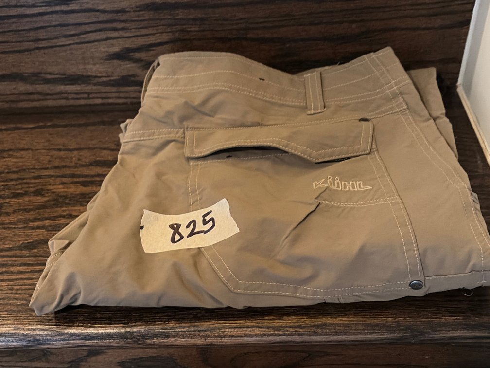 Kuhl zip off trousers 36 x 32
