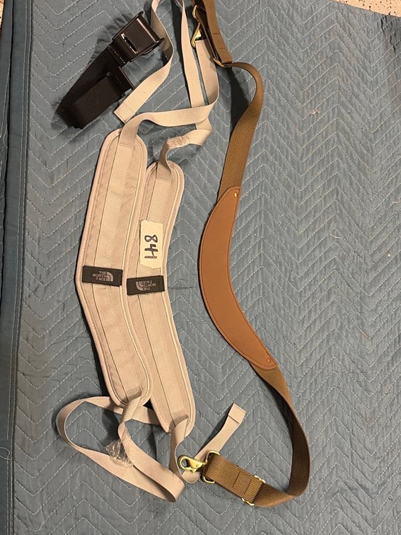 North face straps
