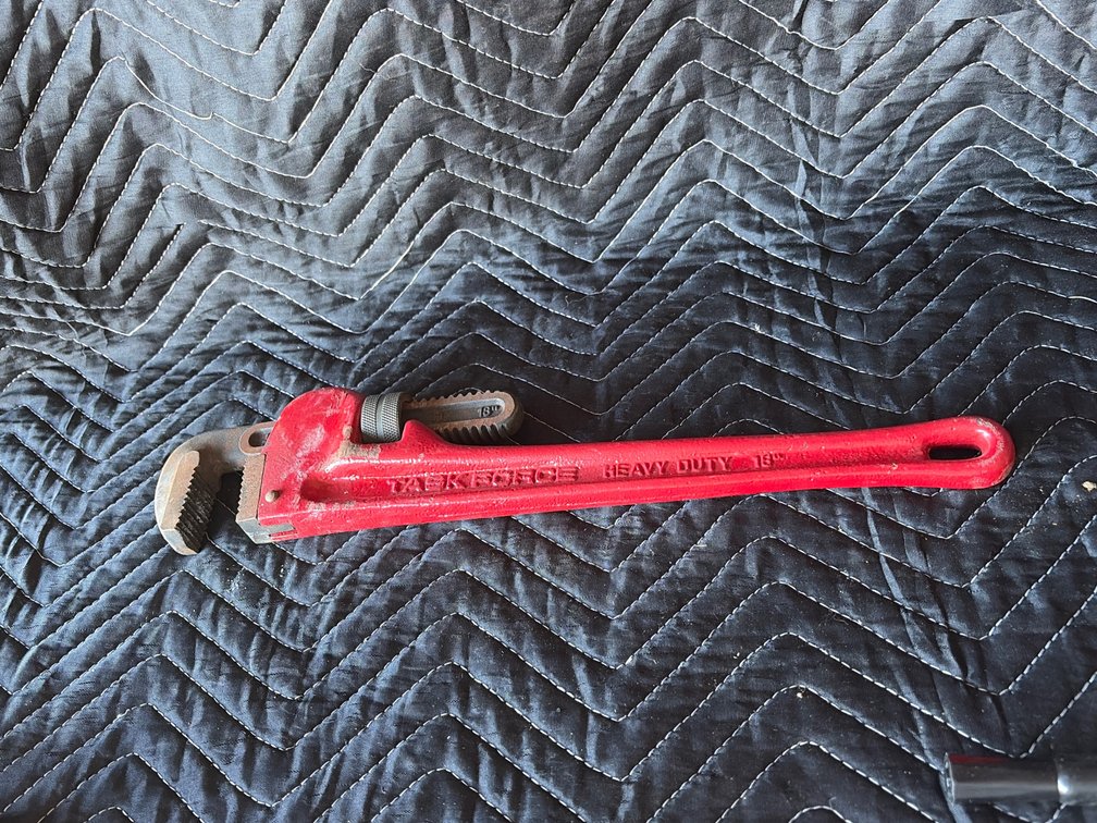 Task force 18 inch pipe inch