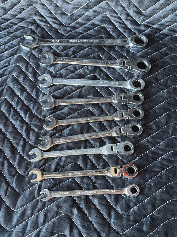 Husky gear wrenches